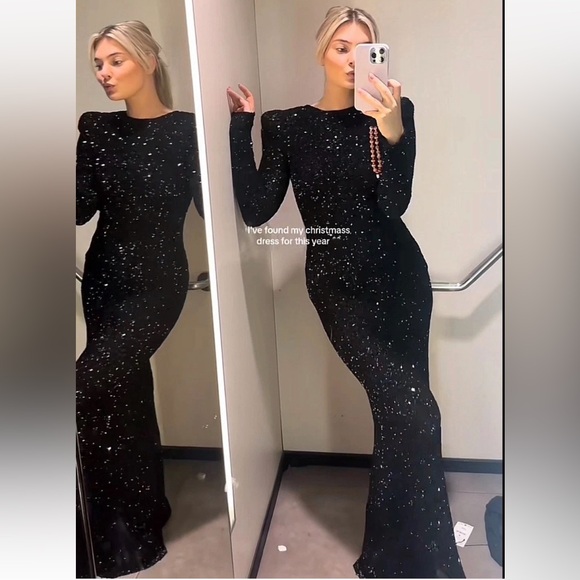 Zara maxi sequins dress - Picture 10 of 16